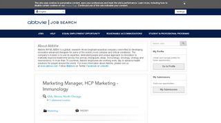 
                            9. Marketing Manager, HCP Marketing - Immunology - AbbVie Careers