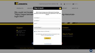 
                            5. Marketing Resources Login - Kennametal