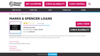 
                            3. Marks & Spencer Loans - In depth info & reviews | Choose ...