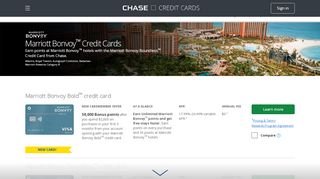 
                            8. Marriott Bonvoy | Credit Cards | Chase.com