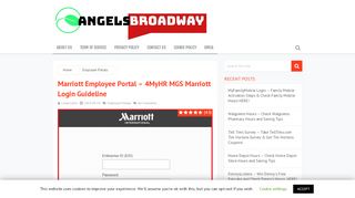 
                            10. Marriott Employee Portal – 4MyHR MGS Marriott Login Guideline ...