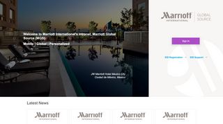 
                            6. Marriott Global Source (MGS)