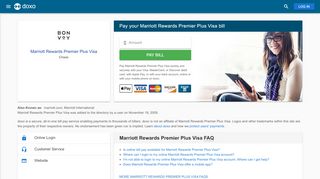 
                            7. Marriott Rewards Premier Plus Visa: Login, Bill Pay ...