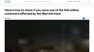 
                            4. Marriott Starwood hotel hack: How to find out if you were affected ...