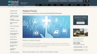 
                            8. Marshall Medical's Patient Portal | Online Bill Payment