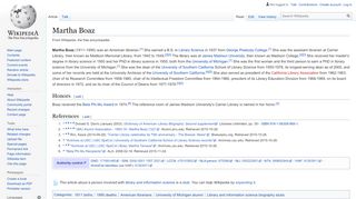 
                            6. Martha Boaz - Wikipedia