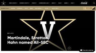 
                            9. Martindale, Stratton, Hahn named All-SEC – Vanderbilt University ...