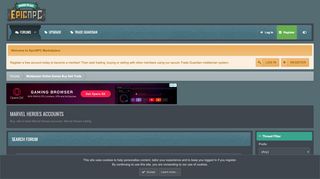 
                            5. Marvel Heroes Accounts | EpicNPC Marketplace