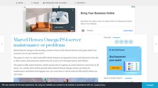 
                            8. Marvel Heroes Omega PS4 server maintenance or problems ...