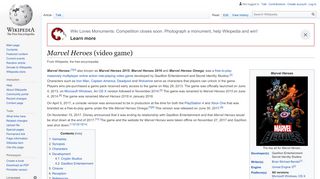 
                            7. Marvel Heroes (video game) - Wikipedia