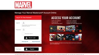 
                            4. Marvel MasterCard® - Synchrony