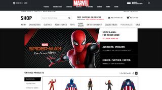 
                            10. Marvel Shop | Official Site for Marvel Toys, Clothing ...