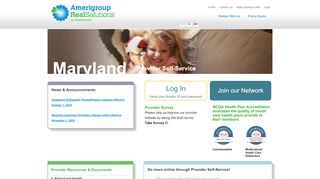 
                            2. Maryland | Providers – Amerigroup