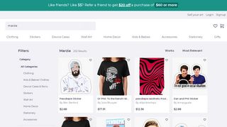 
                            6. Marzia Gifts & Merchandise | Redbubble