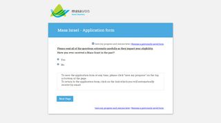 
                            5. Masa Israel - Application form