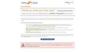 
                            6. MashreqOnline - Retail Banking