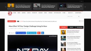 
                            7. Mass Effect 'N7 Day' Design Challenge Going On Now