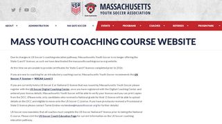 
                            4. Mass Youth Coaching Course Website | Massachusetts Youth ...