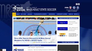 
                            9. Massachusetts Adult Soccer