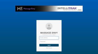 
                            2. Massage Envy Intellitrak™: Login