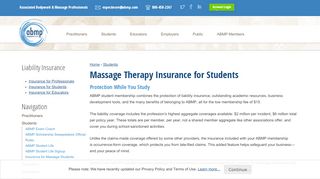 
                            5. Massage Therapy Student Insurance | Insurance for Students - ABMP