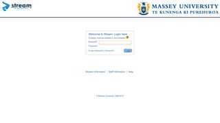 
                            4. Massey Stream: Login to the site - MyMassey