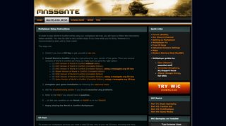 
                            1. Massgate.org :: World in Conflict Multiplayer Setup