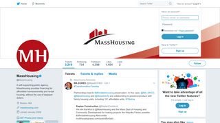 
                            7. MassHousing (@MassHousing) | Twitter