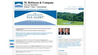 
                            11. MassTaxConnect: Massachusetts Taxpayers Await Rollout of ...