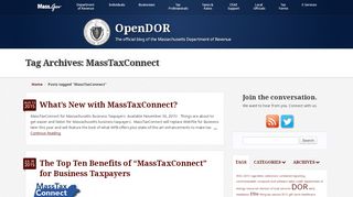 
                            8. MassTaxConnect | OpenDOR