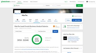 
                            7. MasTec Lead Oracle Business Analyst Salaries | Glassdoor