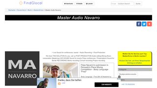 
                            6. Master Audio Navarro, Berlin, Berlin (2019) - findglocal.com