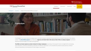
                            8. Master of Social Work (MSW) Curriculum | USC's …