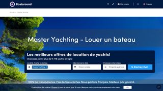 
                            8. Master Yachting - Location de yachts & de bateaux | Boataround