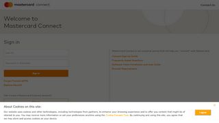 
                            9. MasterCard - Connect Sign In