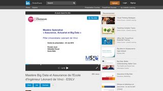 
                            6. Mastère Big Data et Assurance de l'Ecole d'Ingénieur ...