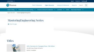 
                            5. MasteringEngineering Series | Pearson