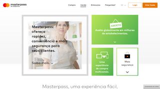 
                            3. Masterpass. Faça pagamentos de forma rápida, fácil e segura.