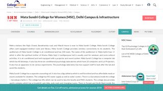 
                            9. Mata Sundri College for Women (MSC), Delhi …