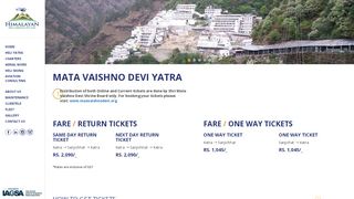
                            6. Mata Vaishnodevi - Himalayan Heli