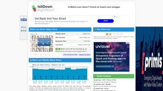 
                            3. Match.com - Is Match.com Down Right Now?