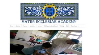 
                            4. Mater Ecclesiae Academy