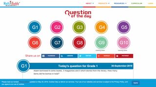 
                            1. Math Buddy | Question of the day
