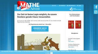 
                            1. Mathe im Advent 2018