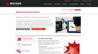 
                            2. Mathematica Student Edition: Help for Math, Science ...