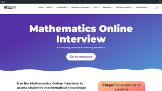 
                            4. Mathematics Online Interview | Department of Education and Training ...