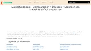 
                            7. Mathestunde.com - Matheaufgaben + Übungen + …