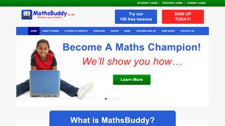 
                            1. MathsBuddy