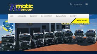 
                            1. Matic Transport: Specialised Transport & Logitics Company