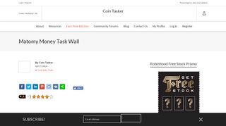 
                            1. Matomy Money Task Wall - Coin Tasker